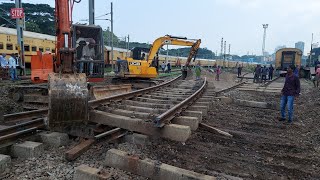 Railway Track Linking at Mangalore Central Yard