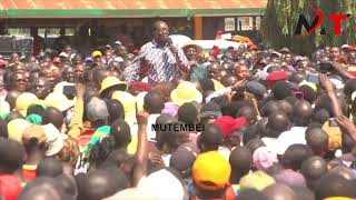 Drama!Ruto Looks in Disbelief as Vihiga Governor Otichillo is Heckled and Blocked from Addressing!