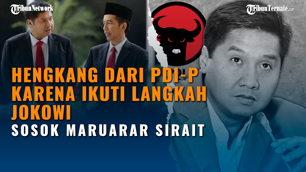 Sosok Maruarar Sirait, Politikus Yang Hengkang Dari PDI-P Karena Ikuti ...