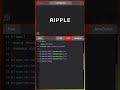 Text Ripple Animation | HTML CSS