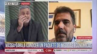 Diputado Cristian Ritondo en \