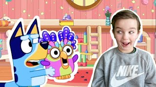 BLUEY Let`s play - Playroom \u0026 Bedroom gameplay with Ima