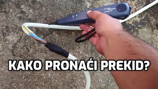 Kako pronaći prekid žice s Fluke Networks Pro 3000?