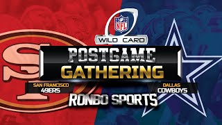 San Francisco 49ers vs. Dallas Cowboys 2022 NFL Playoffs NFC Wild Card Postgame Fans Gathering