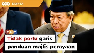 Sultan Selangor tak setuju cadangan wujudkan garis panduan majlis bukan Islam