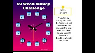 Money Saving Challenge -52 weeks  Acorns strategy 💵💯✅