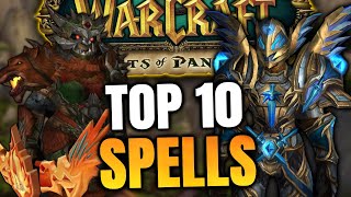 TOP 10 New Spells in Mists of Pandaria Classic