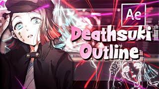 Glow outline like Deathsuki | After Effects AMV Tutorial