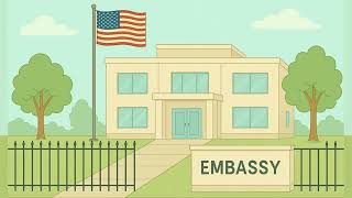 US Visa Interview – English Conversation at the Embassy | HeyWord