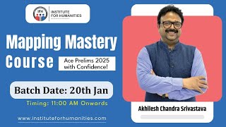 Live Lecture 1 | Mapping Mastery Course – Target Prelims 2025