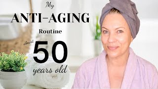 Anti Aging SKINCARE Routine for MATURE, SAGGING, DRY SKIN! OVER 50