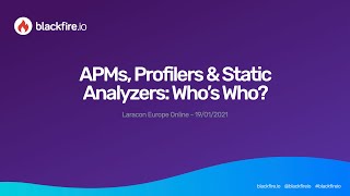 APMs, Profilers & Static Analyzers Who’s who