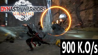 900 KO in ONE Move [Dynasty Warriors: Origins]