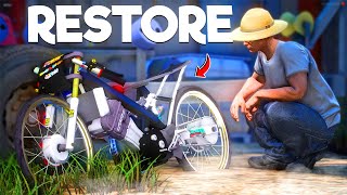 Restoring a Lost Drag Bike in GTA 5 - Rare Motorcycle is Back!