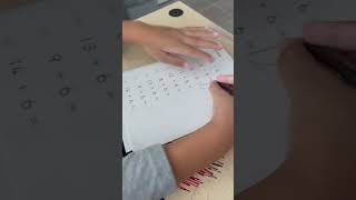 How already memorized 6+6 😂😂 #kumon #math #mathematics #addition #add