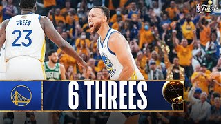 Steph Curry Sets #NBAFinals Record In 1st QTR Of Game 1 | 21 PTS & 6 Threes