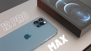 iPhone 12 Pro Max (Pacific Blue) - UNBOXING & FIRST IMPRESSIONS