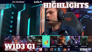 MSF vs AST - Highlights | Week 1 Day 3 S12 LEC Summer 2022 | Misfits vs Astralis W1D3