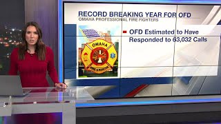 Record breaking year for Omaha Fire Department