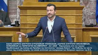 Τοποθέτησή Ν. Παππά στην επιτροπή Παραγωγής και Εμπορίου, στη συζήτηση της Έκθεσης του Ενρίκο Λέττα.