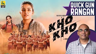 Kho-Kho Malayalam Movie Review By Baradwaj Rangan | Quick Gun Rangan | Rahul Riji Nair | Rajisha