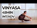 45Min Intermediate/Advanced Vinyasa Flow