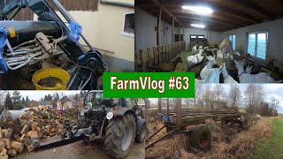 Farmvlog #63 Der Holzspalter ist endlich da