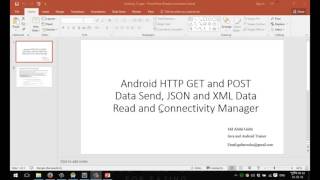 Android Http GET And POST