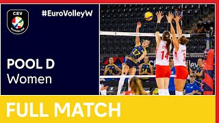 Turkey vs. Sweden - CEV EuroVolley 2021 Women | Pools