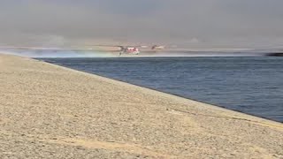 Helicopter gets water to pour on Corral Fire burning thousands of acres