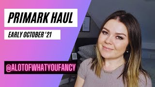 PRIMARK HAUL | NEW IN October 2021