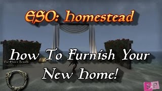 ESO: Homestead - How to Furnish Your New Home!