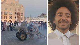 Ramadan Canon Firing in Qatar|Meeting one of the famous @triplefqatar1412    #souqwaqif|#Qatar