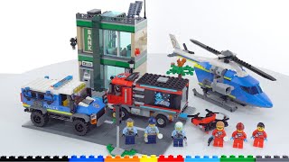 LEGO City Police Chase at the Bank set 60317 review! Lots of decent stuff here, OK price I suppose
