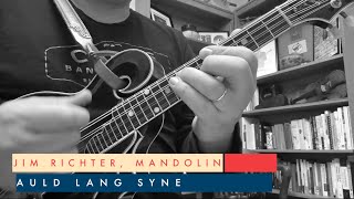 Jim Richter, Blues and Rock Mandolin:  Auld Lang Syne, chord melody