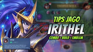 CARA MAIN IRITHEL BUFF \u0026 BUILD IRITHEL TERBARU + EMBLEM TERSAKIT 2023 ! | IRITHEL GOLDLANE GAMEPLAY