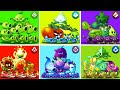 PvZ2 - 6Teams Plant & Vine & Mint Battle - Who Will Win? Team Plant Vs Team Plant