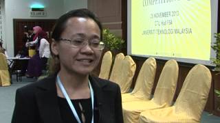 3 Minute Thesis Competition 2013, UTM (Interview - Tan Sui Hong)