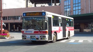 西鉄バス 9101 ドア開閉