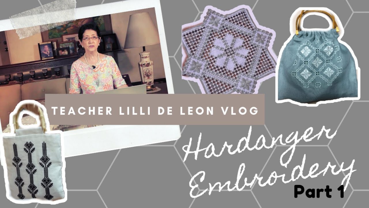 Hardanger Embroidery Part 1 Youtube