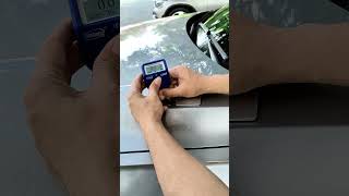 LS220 What should I do if negative numbers appear when using the paint film meter?