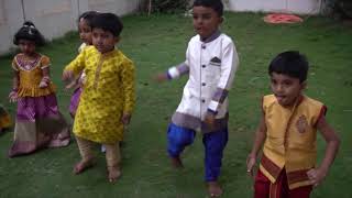 Nursey kids on Jigelu Rani  - Rangasthalam Video Songs | Ram Charan, Pooja Hegde
