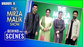 The Mirza Malik Show Episode 04 Mehwish & Waseem BTS | Behind The Scenes | Urduflix