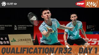 Kumamoto Masters Japan 2024 | Day 1 | Court 2 | Qualification/Round of 32