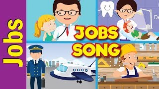 Jobs Song for Kids | What Do You Do? | Occupations | Kindergarten, Preschool, ES