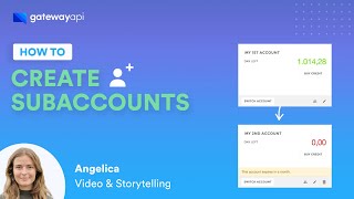 How to create subaccounts - GatewayAPI