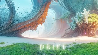 DRIFT - soothing ethereal ambient - calming tranquil ambience with floating atmospheric visuals