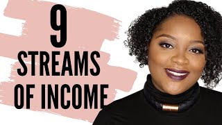 My 9 STREAMS OF INCOME | PASSIVE INCOME IDEAS | Fo Alexander