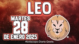 DIOS MÍO❗️😇VAS A VIVIR BRUTAL MILAGRO🍀💸 leo ♌ Horóscopo diario 28 DE ENERO 2025 🔮 horóscopo de hoy