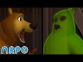 ARPO and the Haunted Cabin! | ARPO the Robot | Educational Kids Videos | Moonbug Kids